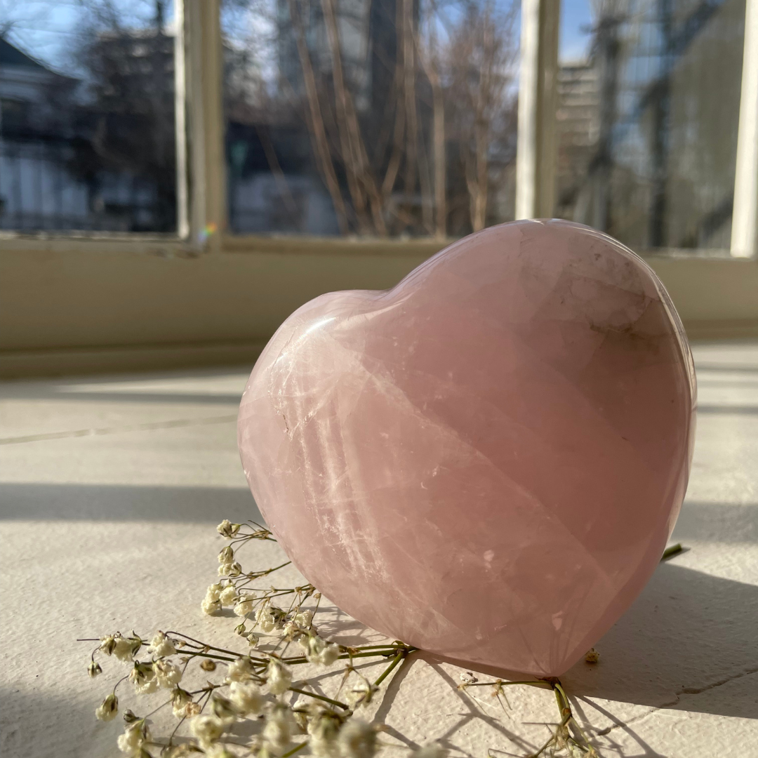 Cuarzo Rosa Corazón – Casa de Parto